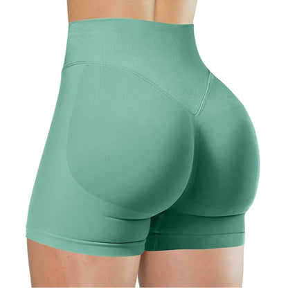 FlexFit High-Waist Yoga Shorts