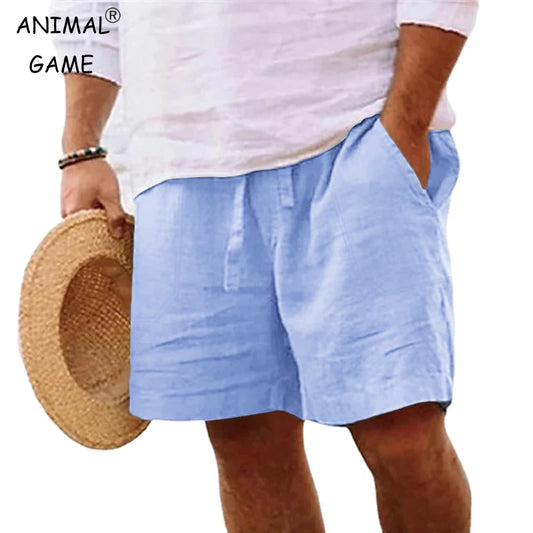 Breeze Cotton Linen Shorts