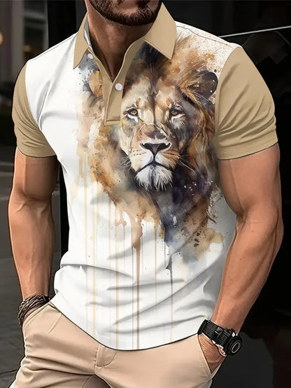 PurrPrint 3D Polo Shirt