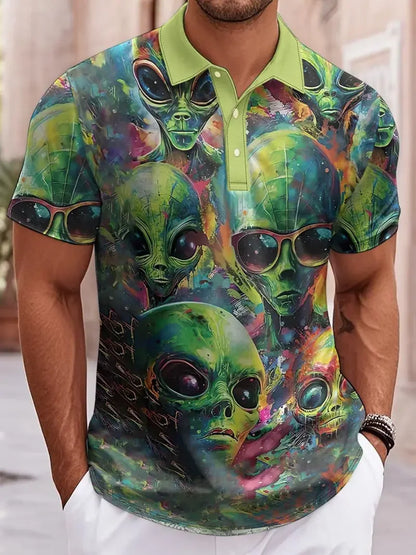 PurrPrint 3D Polo Shirt