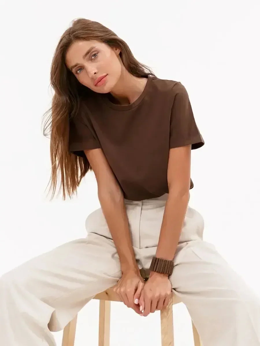 Pure Cotton Relaxed T-Shirt
