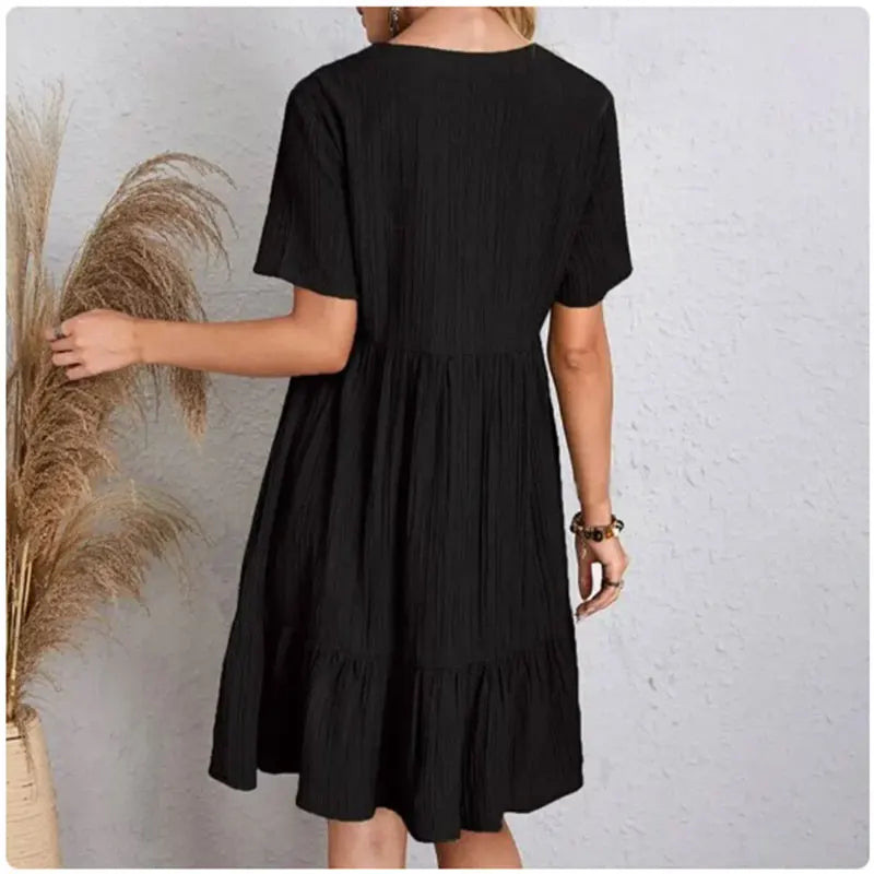 Willow Peplum Summer Dress