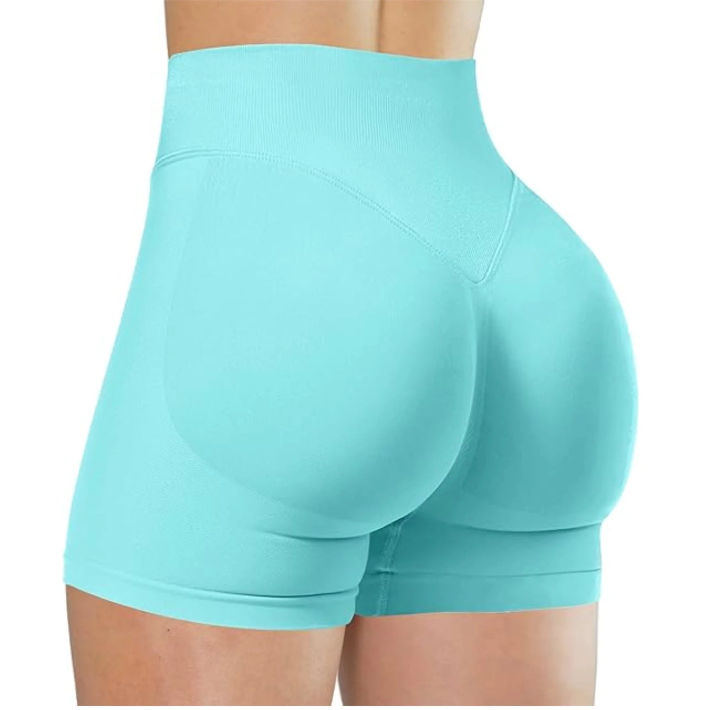 FlexFit High-Waist Yoga Shorts