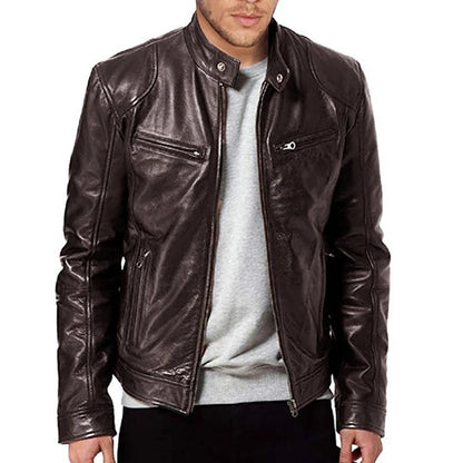 Apex Rider PU Leather Jacket