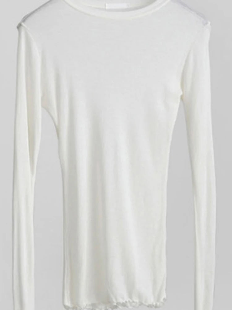 Luna Sheer Long Sleeve T-Shirt