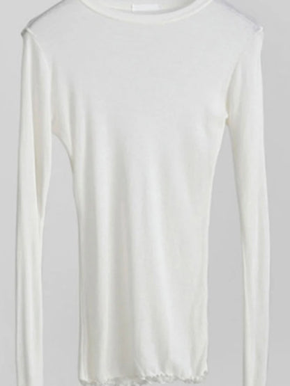 Luna Sheer Long Sleeve T-Shirt