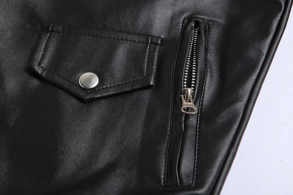 Edge Rider PU Leather Jacket