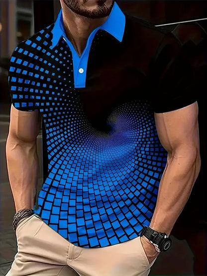 PurrPrint 3D Polo Shirt