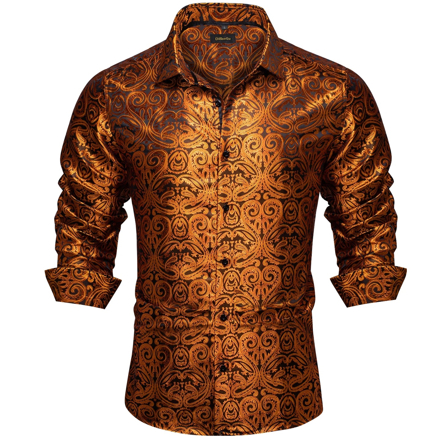 Regal Paisley Dress Shirt