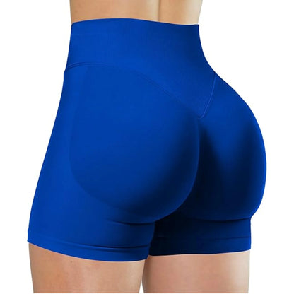 FlexFit High-Waist Yoga Shorts