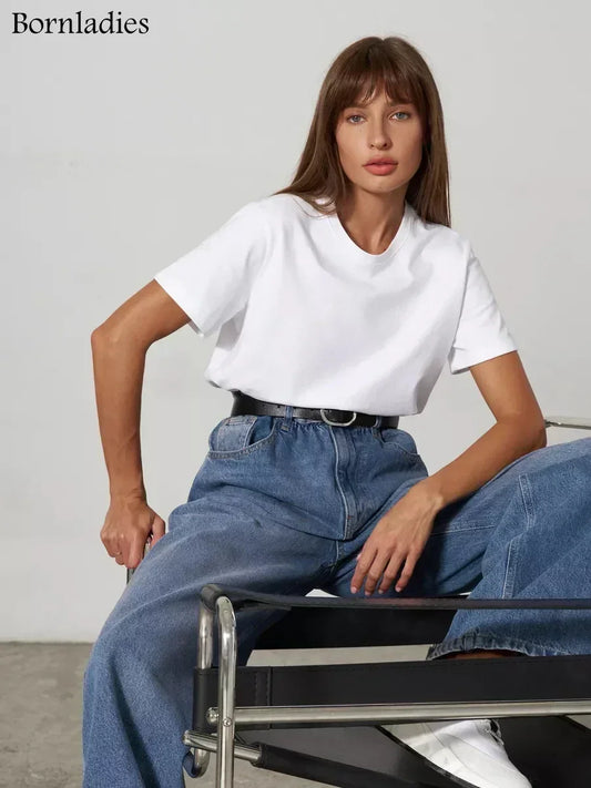 Pure Cotton Relaxed T-Shirt