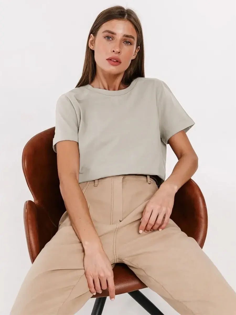 Pure Cotton Relaxed T-Shirt
