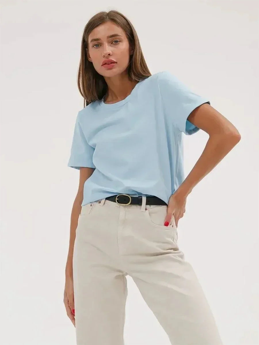 Pure Cotton Relaxed T-Shirt