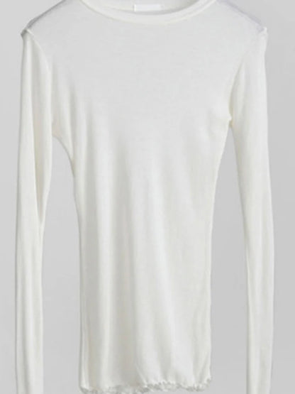 Luna Sheer Long Sleeve T-Shirt