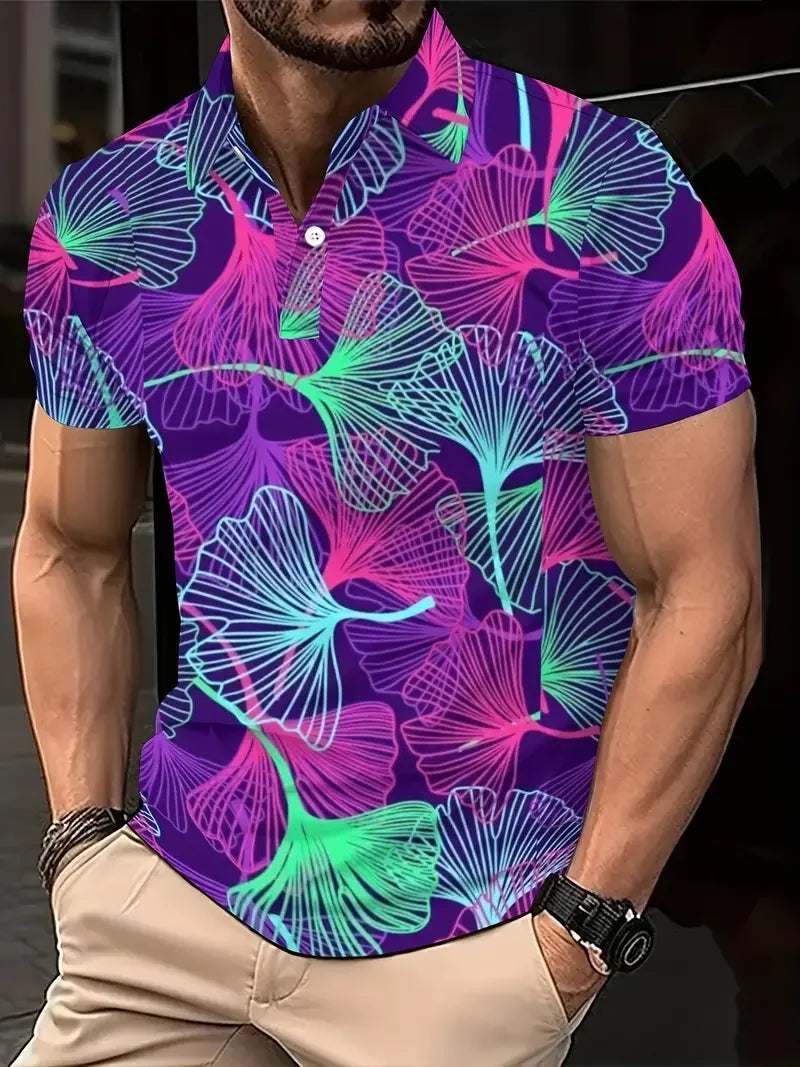PurrPrint 3D Polo Shirt