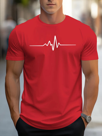 Canvas Graphic Cotton T-Shirt